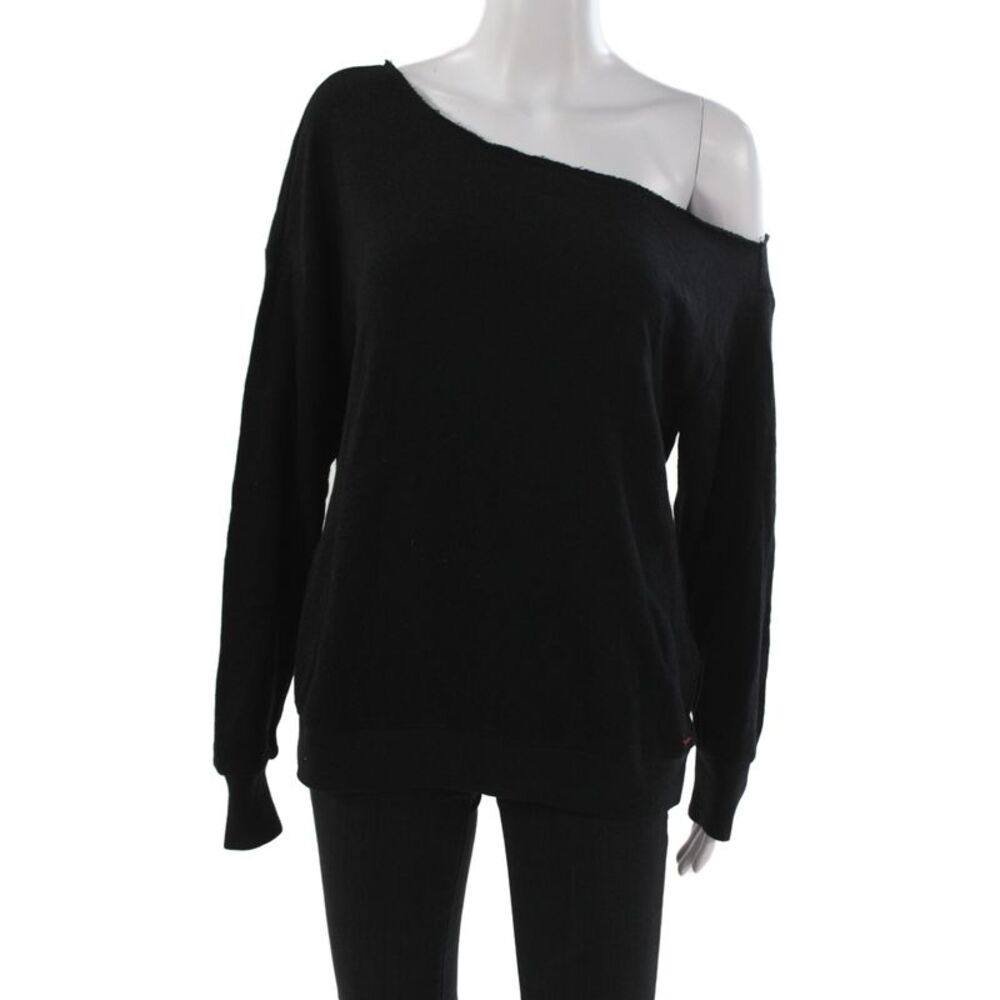 Philanthropy Unisex Black Pullover Sweater Long Sleeve Size S